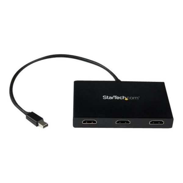 STARTECH.COM Mini DisplayPort till 3x HDMI flerskärmsdelare - 3-portars MST-hub - Mini DP 1,2 till 3x HDMI-splitter