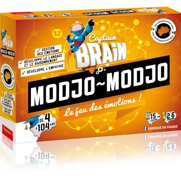 MAESTRO - Captain Brain - 430521 - Modjo Modjo - Känslornas spel - 4 till 104 år gammal Flerfärgad