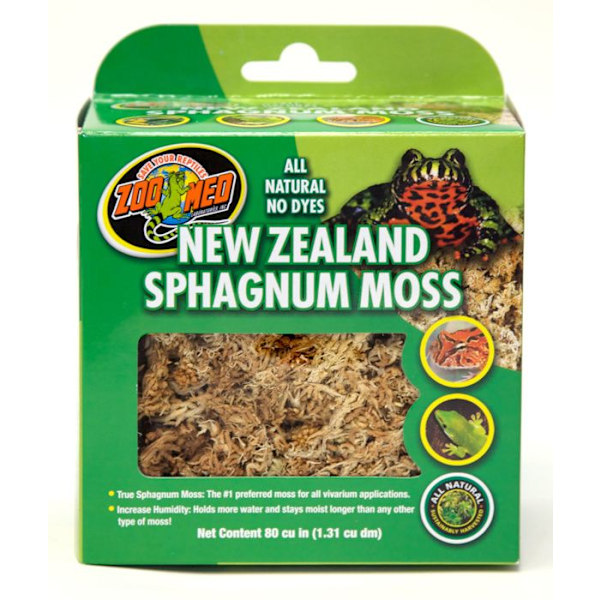 Mousse - CF3-NZ - 1,3L - Mossa av sphagnum - Grön färg - Bevarar vatten