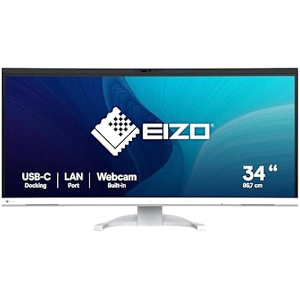 LED-skärm - EIZO - FlexScan EV3450XC-WT - 34,1" - 3440 x 1440 - 5 ms - Vit Vit