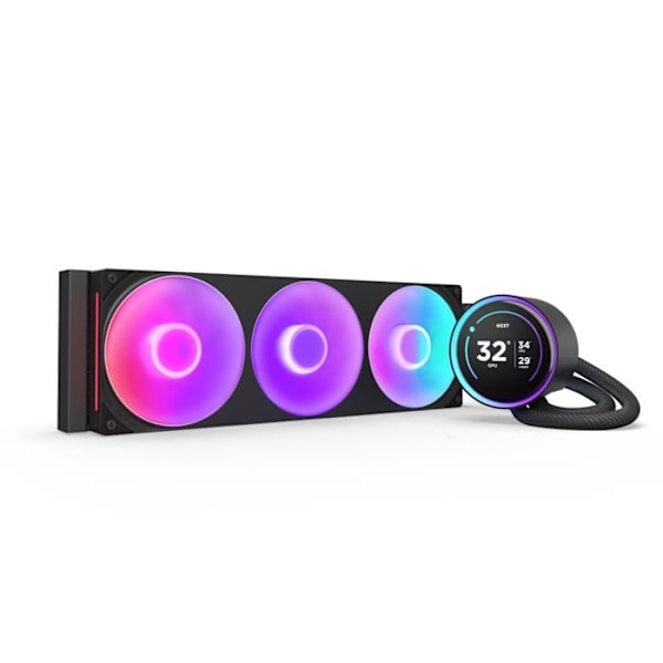 Kyla - ventilation - vattenkylning Nzxt - RL-KR36E-B2 Svart