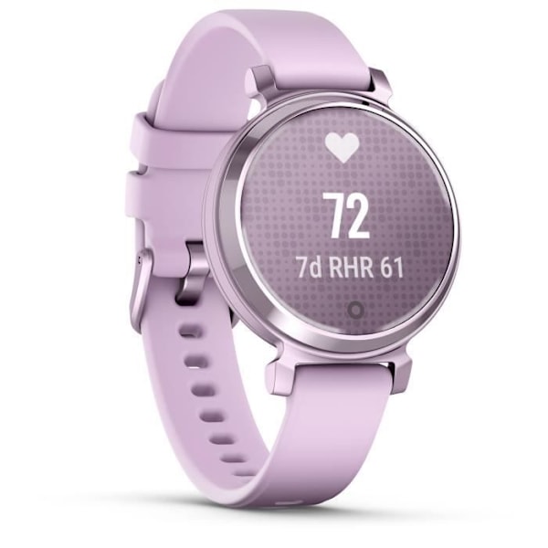 Connected klocka - GARMIN - Lily 2 - 25,4 x 21,3 mm - Lilac med Lilac rem Lila