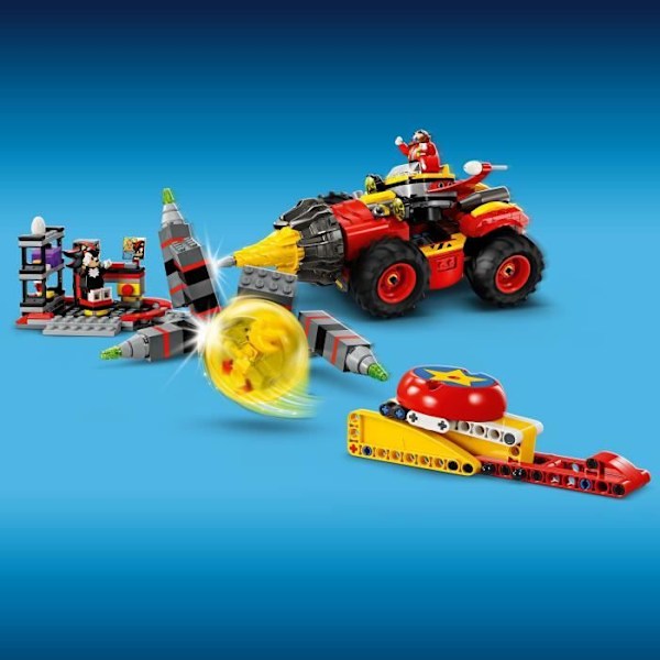 LEGO® Sonic the Hedgehog 76999 Super Sonic vs. Egg Drillster, med Shadow och Dr. Eggman Flerfärgad