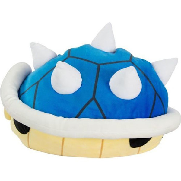Plysch Club Mocchi Mocchi Blue Shell 30 cm - TOMY - Mario Kart Blå och vit