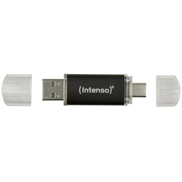 USB-nyckel - INTENSO - Twist Line - 128 GB - USB-A, USB-C™ - USB 3.1 Gen 1