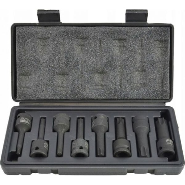Cle torx - hanverktyg av typ Torx Awtools - AW38781BL - SLAGNYCKEL TORX 8st. SVART LINJE