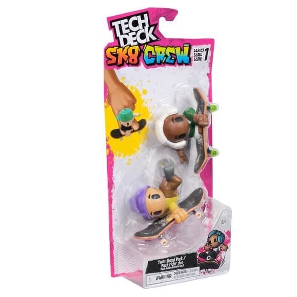 SPIN MASTERPACK MED 2 SK8 CREW Teak Deck (assorterad) Färgsortiment