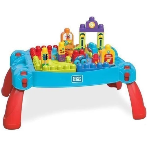 MEGA BLOKS inlärningsbord - The Learning Table - 30 block - Blandat