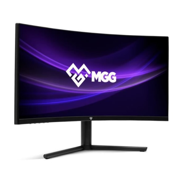 Böjd PC Gamer-skärm - MILLENIUM - MD24 Pro - 24" HD - VA-panel / LED - 1 MS - 165 Hz - DisplayPort/HDMI - FreeSync