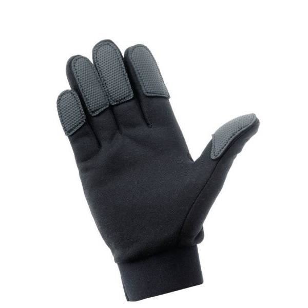 Spelarfingerskydd - UHLSPORT - Micro-grip-profil - Elastisk stängning - 100% polyester - Svart Svart 1