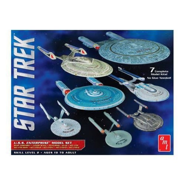 1:2500 Star Trek USS Enterprise Box Set - Snap