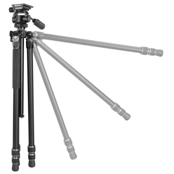 Vangard Tripod - Veo 3 263AO - Aluminiumstativ, Monopod, Outdoor for Observation, Svart