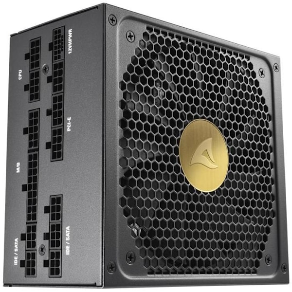 Sharkoon Rebel P30 Gold strömförsörjningsenhet 1000 W 20+4 stift ATX ATX Svart