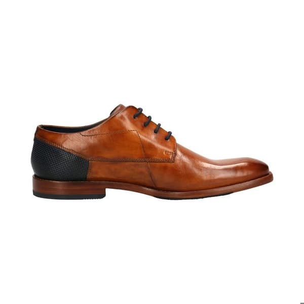 Derbie Bugatti mörkbrun schwartz cognac 41