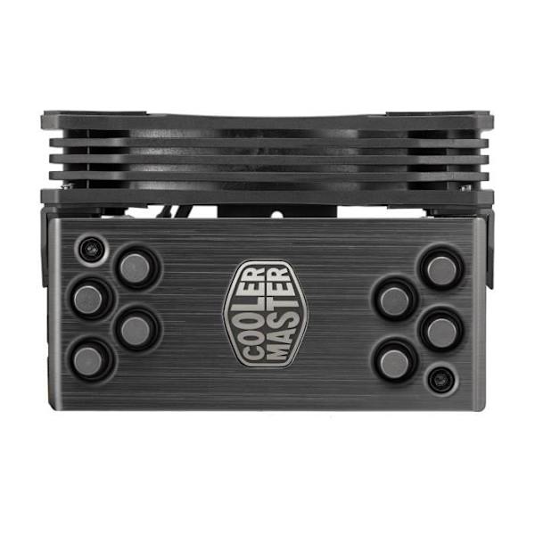 Luftkylare - COOLER MASTER - Hyper 212 RGB Black Edition - LGA1700 - Aluminium - Svart kolsvart