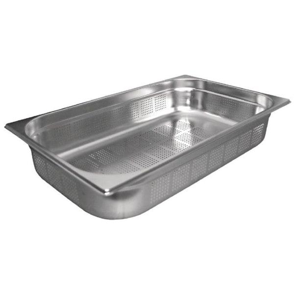 Bac Gastro Inox - Vogue - GN 1/1 - 200 mm - Rektangulär - 28L Rostfritt stål