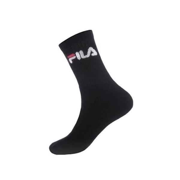 Fila Strumpor herr, höga strumpor för män, multisport (pack om 9) - svart Svart 39