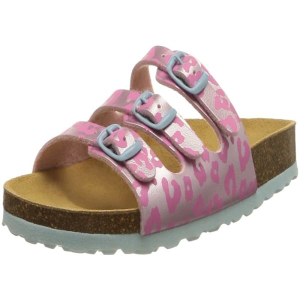 Tofflor - toffel - toffel Lico - 560319 - Boy Girl Bioline Kids Low Sneakers Rosa turkos 28