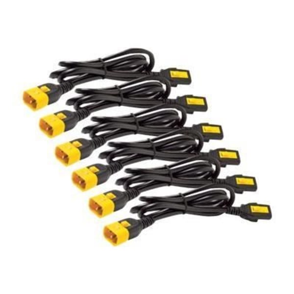 APC strömkabel - IEC 60320 C13 till IEC 60320 C14 - 10 A - 61 cm - Svart