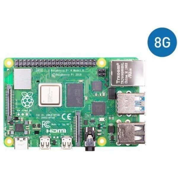 Raspberry Pi 4 MODELL B – 8GB