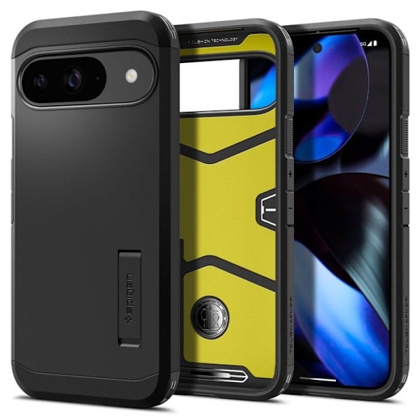 Spigen Tough Armor – Skal för Google Pixel 9/9 Pro (Svart) Svart