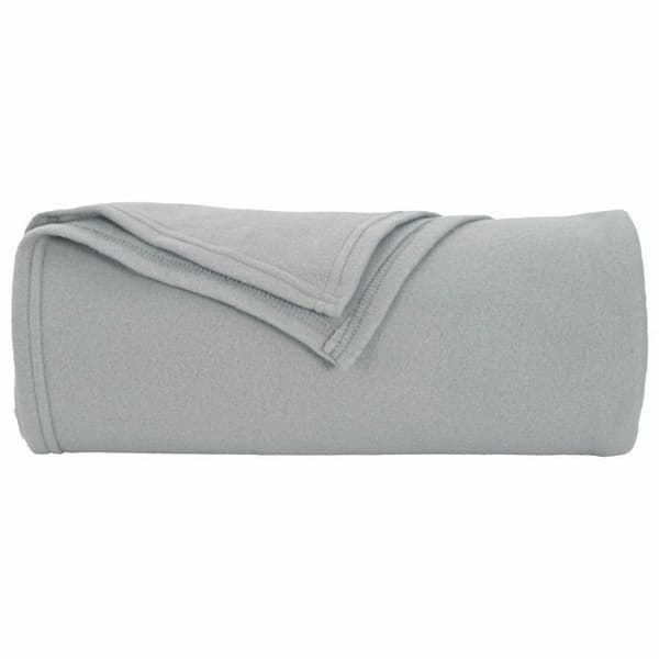 Täckning / Pläd / Duntäcke - VIDAXL - Fleece - Grå - 240 x 220 cm - 24-pack Grå