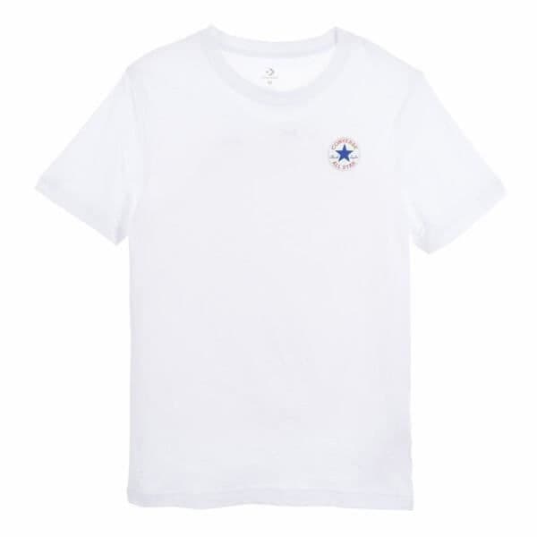Converse Printed CTP barn t-shirt - vit bl - M Vit bl M