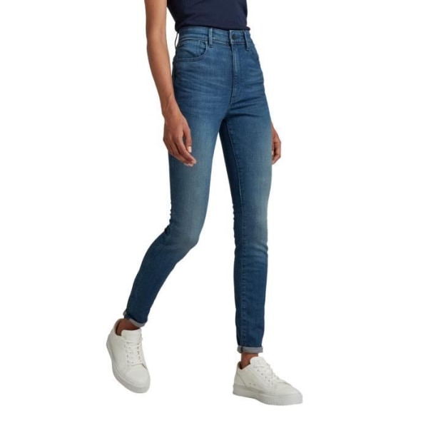 Skinny jeans dam - G-STAR - Kafey Ultra High - Blå - Vuxen