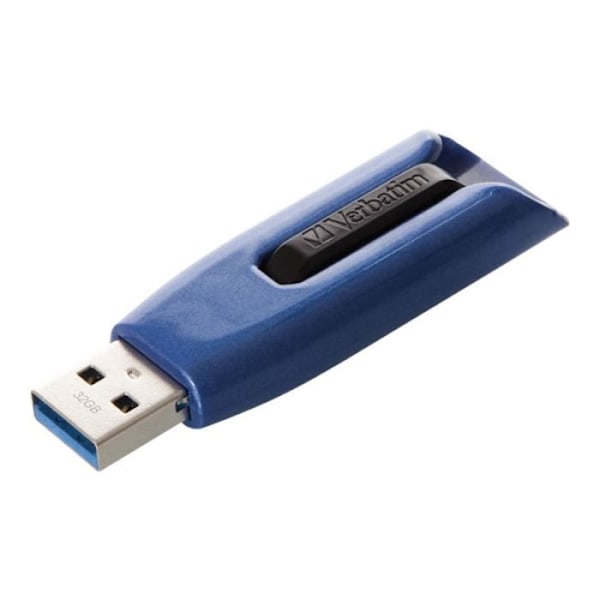 VERBATIM Store 'n' Go V3 - 32 GB - Grå Blå