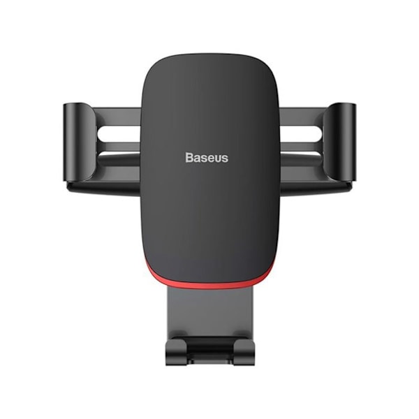 Bilstöd för telefon - Baseus - Gravitation - CD-slot - Aluminium - Kompatibel med Samsung Svart