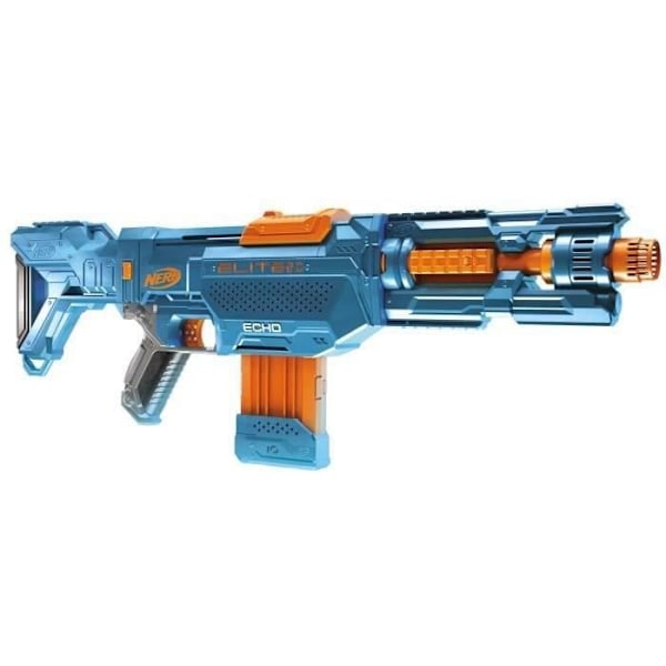 Nerf Elite 2.0 Echo CS 10 Gun - NERF - Blå - Clip Magazine - 24 pilar ingår Blå