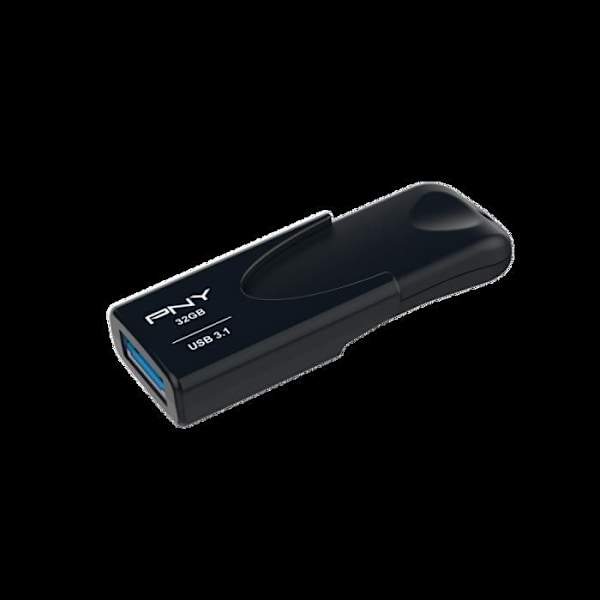 Flashminne - ATTACH - 4 3.1 - 32 Go - USB 3.1 - Svart