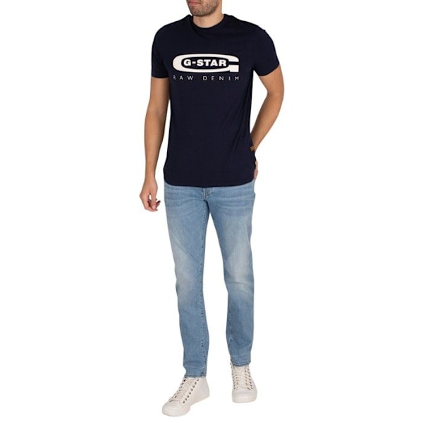 Pantalon - G-Star - 3301 Slim L30 - Denim Superstretch - Slim Fit - Blå Blå 32/30