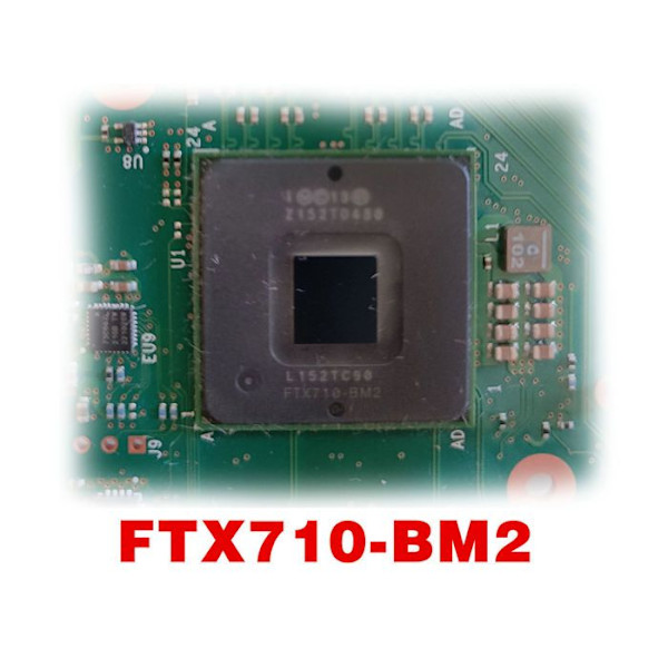 2-portars 10G Fiber SFP+ LAN PCIe Network Controller Card med Intel X710 Chipset - 10GbE Ethernet nätverksadapter FTX710-BM2
