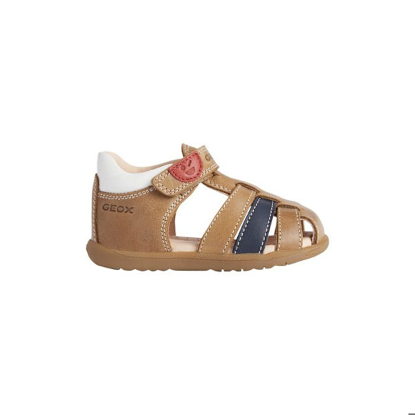 Sandaler för spädbarn - Geox - Macchia - Andningsbara - Bekväma - Karamellläder kola 26