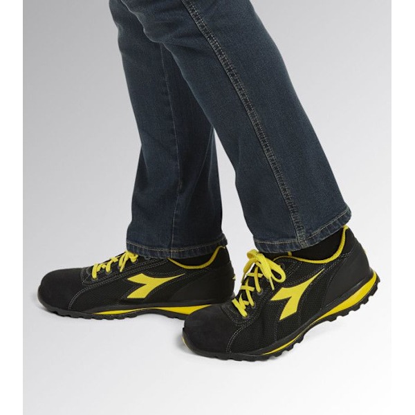Säkerhetsskor - Diadora - Utility Glove II - Textil S1P - Gul - Unisex Gul 46