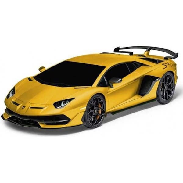Rastar Lamborghini Aventador SVJ gul 1:24 fjärrstyrd bil för pojkar Gul