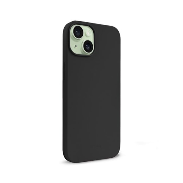 Telefonfodral - Crong - Färgade skydd - iPhone 15 - Svart - Stötskydd Svart