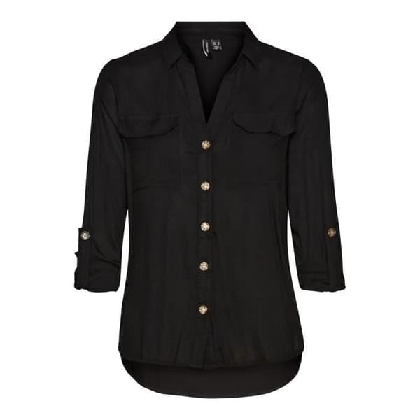 Vero Moda Damklänning Vmbumpy New svart - L Svart jag