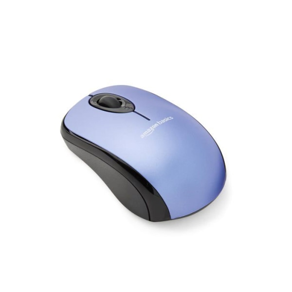 Basics Mouse - MGR0975T-G49L - Amazon trådlös datormus med USB nano-mottagare - blå