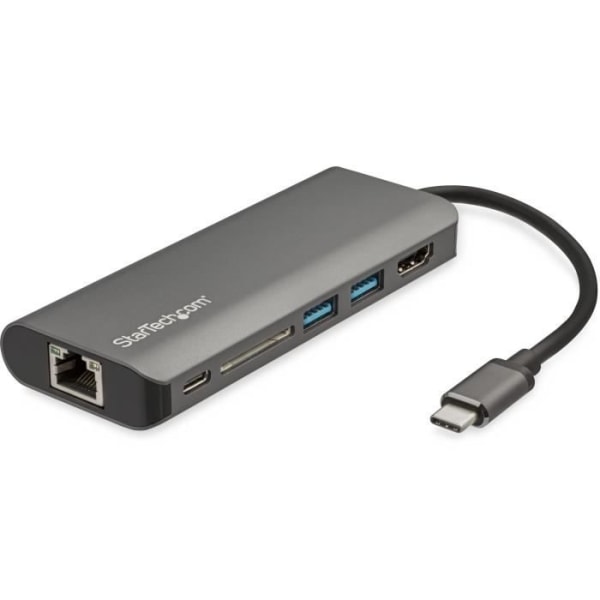 StarTech.com USB-C Digital AV Multiport-adapter med 4K HDMI - SD- och PD-kortläsare (DKT30CSDHPD3)