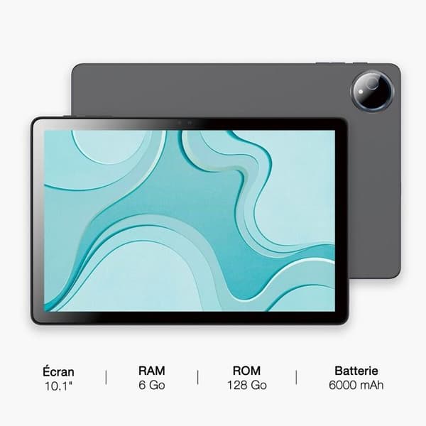 Logicom Fold 10 10,1" 128 GB Grå + Folio
