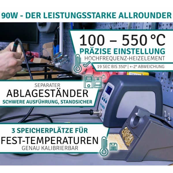 Lödkolv - Snabblödstation - QU3202