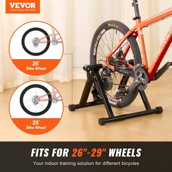Bike Trainer - VEVOR - Stationary Fluid Bike Trainer för 66-74 cm hjul, snabbkoppling