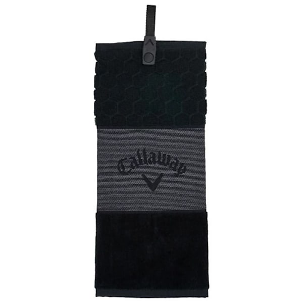Servett - CALLAWAY - Trifold 2023 - Multi-textur - Svart - 88,9 x 50,8 cm Svart