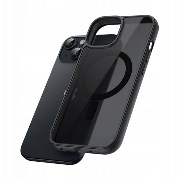 Coque telefon - bumper telefon Vega Étui Teltech Magsafe för iPhone 16 Pro, svart