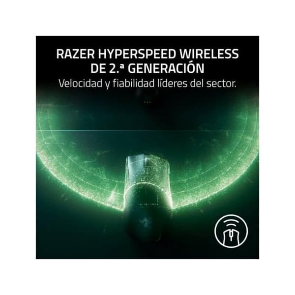 Spelmus - RAZER - DeathAdder V4 Pro - Trådlös - Högprecisions optisk sensor - Ergonomisk 6 knappar