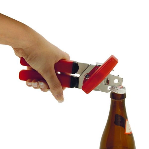 Öppnare - Fackelmann - 09141 - Vänsterhänt - 17 cm - 1 styck Röd