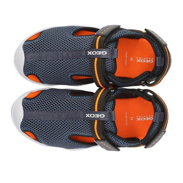 Sandaler för pojke - GEOX - Wader - Kardborre - Blå/Grön - Bekväm andningsfunktion - 36