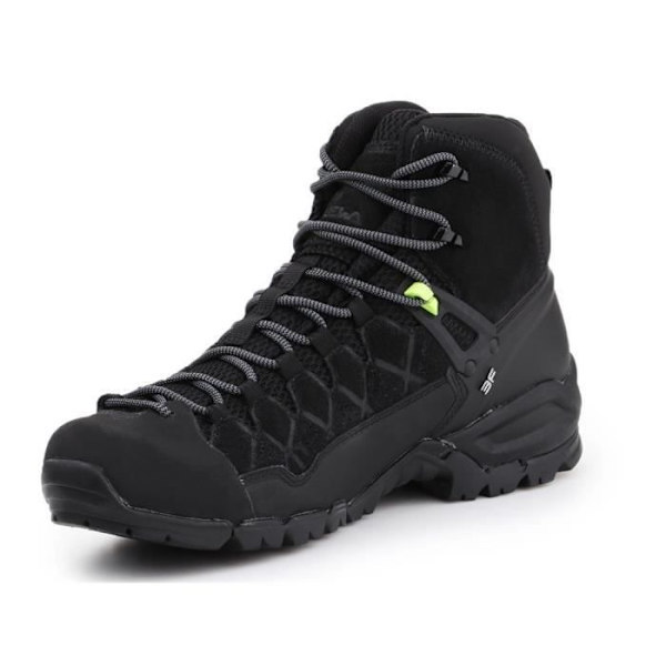 SALEWA MS Alp Trainer Mid Gtx Svarta Vandringsskor - Herr - Bergsbestigning - Berg - Andas Svart 40 1/2